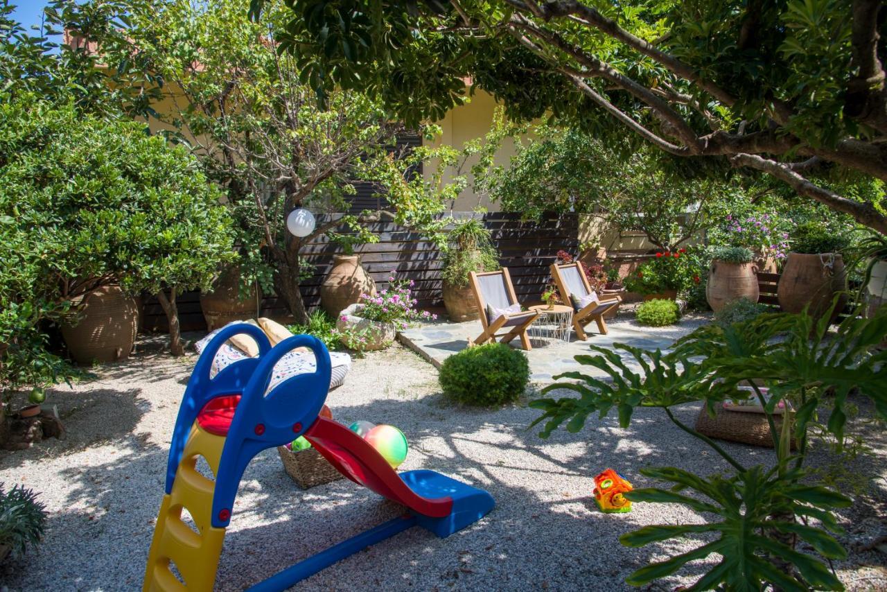 Evangelos Apartments Platanias  Ngoại thất bức ảnh
